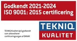 ISO9001/2015-certificeret