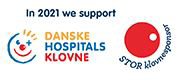 2021 Vi støtter Danske hospitals klovne
