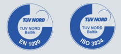 TÜV NORD certificeret | ISO 3834 | EN1090