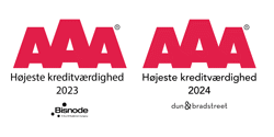 AAA - Højeste kreditværdighed 2023 - 2024