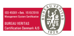 ISO 45001 certificeret | BUREAU VERITAS A/S